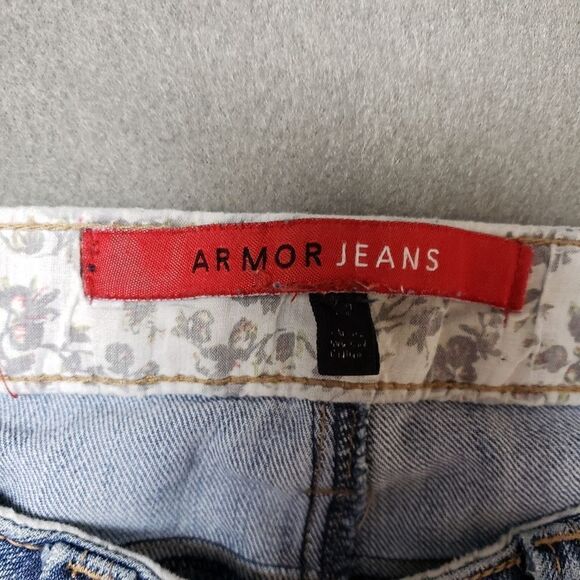 VINTAGE Embroidered Amor flare / bootcut jeans - Picture 6 of 16
